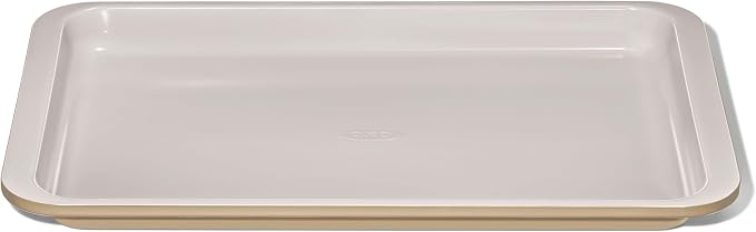 OXO Good Grips Non-Stick Pro Ceramic Coated Metal Bakeware Jelly Roll Pan – Biscuit by Unknown
