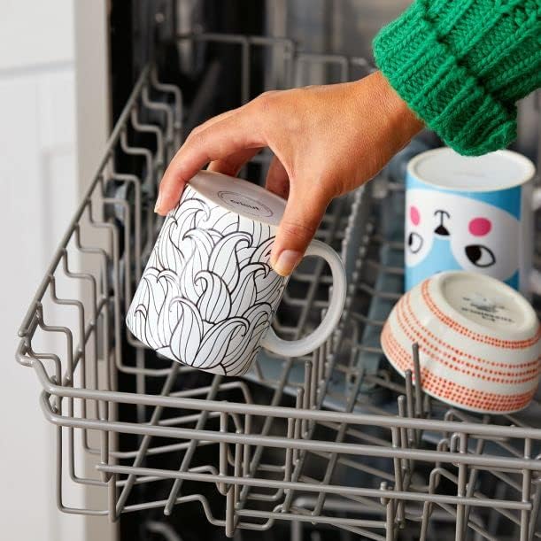 Ceramic Mug Blank, White - 12 oz/340 ml (36 ct) - Image 6