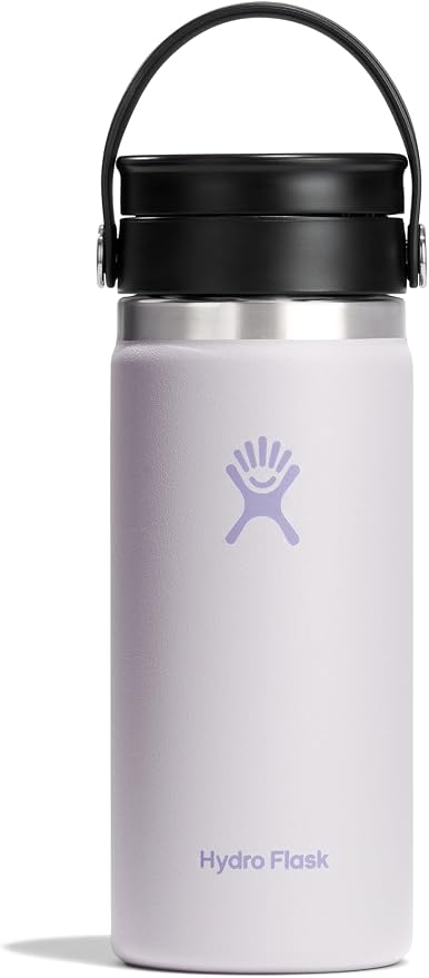 Hydro Flask Flex Sip Coffee Tumbler – Insulated Stainless Steel, Non Spill, Leak Proof Travel Coffee Cup 16 Oz Cloud Pink by Unknown