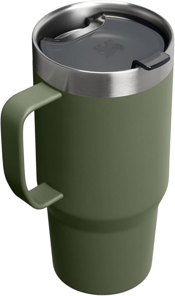 STANLEY The Everyday Suburban Mug | 24 oz | Drink Through Lid | Cup for Coffee, Tea and Drinks | Insulated Stainless Steel Coffee Mug | BPA-Free | Dried Pine - Image 3