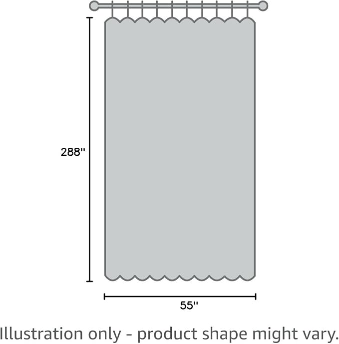 Warm Home Designs 55 x 288 Sage Green Sheer Window Scarf. AM Sage 288" | Extra Long Window Scarves Valances are Great As Wedding Arch Draping Fabric, Bed Canopy Or for Decorative Project. - Image 8