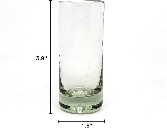 Clear 2 oz Tequila Shot Glasses (set of 6), Recycled Glass, Lead-free, Toxin-Free (Shot) - Image 5