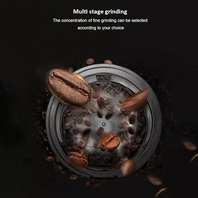 Stainless Steel Coffee Machine with 1.6L Water for Office - Image 7