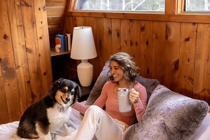 STANLEY Everyday Camp Mug 12oz | Drink Through Lid | Cup for Coffee, Tea and Drinks | Insulated Stainless Steel Coffee Mug | BPA-Free | Black 2.0 - Image 6