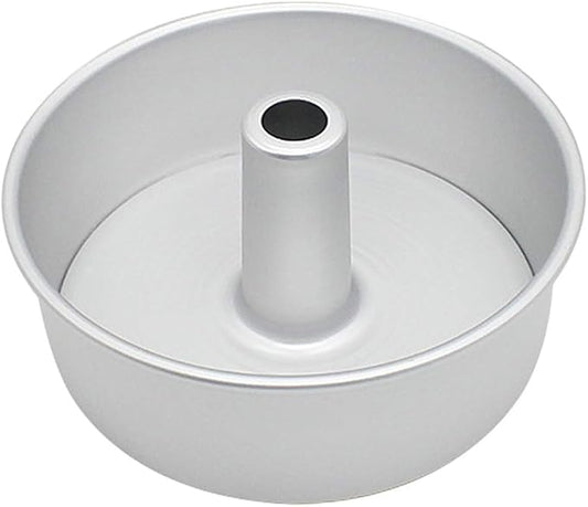 Set of 3 Pieces Angel Food Cake Pan Aluminum Non-Stick Round Chiffon Cake Baking - 8 inch by Unknown