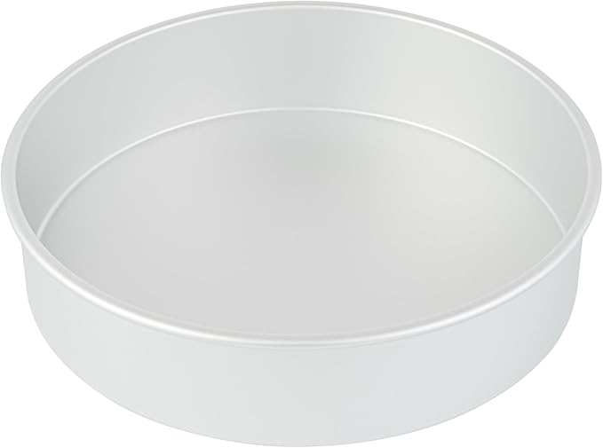 Restaurantware-Met Lux 12 x 3 Inch Straight-Sided Baking Tin, 1 Round Cake Pan - Oven-Ready, Freezable, Anodized Aluminum Round Baking Pan, Greaseproof, For Layer Birthday Cake - Image 10