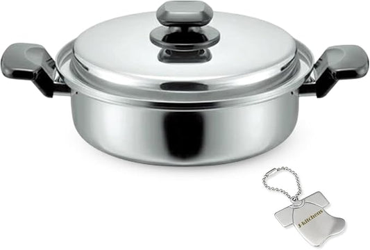 J-kitchens Dining Room with Two-Handle, Water, Healthy Function, 9.4 inches (24 cm), Gas Induction Compatible, Made in Japan, Original Tag Included by Unknown
