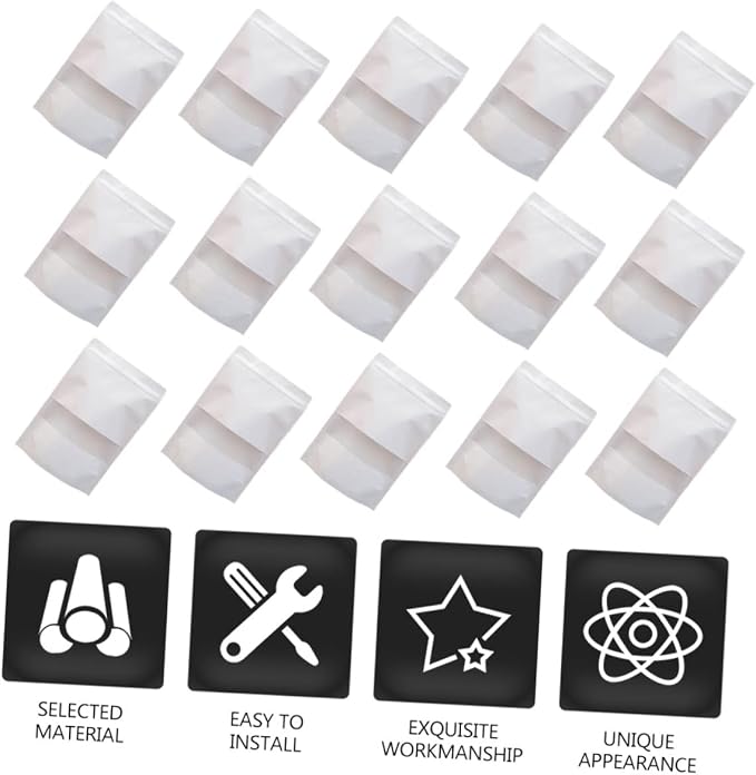 PRETYZOOM 50pcs Kraft Paper Stand Pouch Window for Snack Packaging Resealable Food Bags for Storing Cookies Nuts and Candy -sealing Design Airtight - Image 6