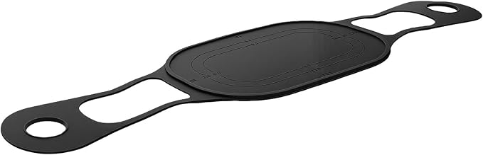 Silicone Bread Sling Non Stick Sourdough Bread Baking Mat Dutch Oven Accessory for Baking Long Handle Lifter (Black) - Image 7