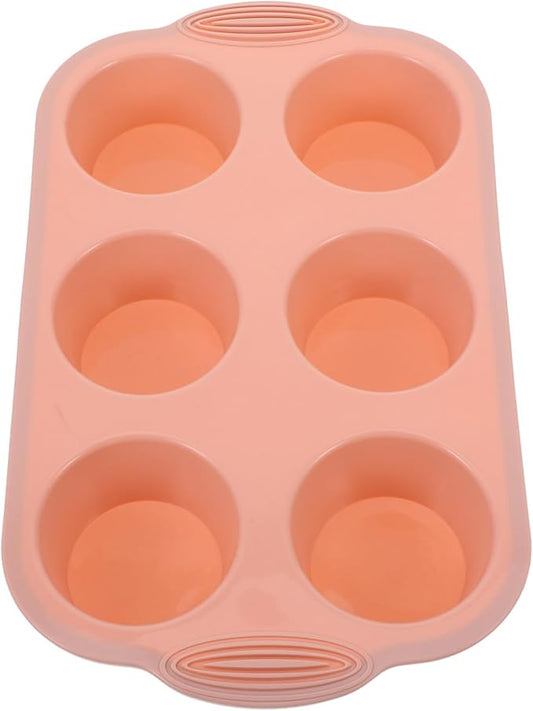 Reusable Silicone Muffin Pan Bakeware Mold High Temperature Resistant Nonstick Cupcake Baking Tray for Oven Multipurpose Cake and Bread Baking Tool in Nordic
