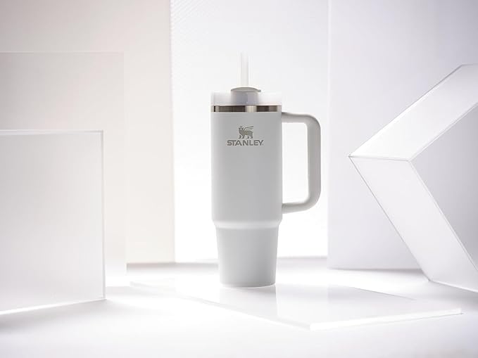STANLEY Quencher H2.0 Flow State Tumbler, 30 oz, Frost | Handle and Straw | 3-Position Lid | Cup Holder Compatible for Travel | Insulated Stainless Steel Cup | BPA-Free - Image 6