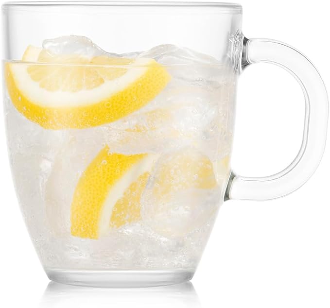 Bodum 12oz Bistro Coffee Mug Single-Wall Tempered Glass, 8 Pack, Clear - Image 3