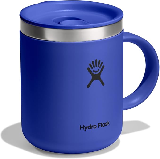 Hydro Flask Coffee Mug – Insulated Stainless Steel, Non Spill, Leak Resistant Travel Mug 12 Oz Capri Blue - Image 2