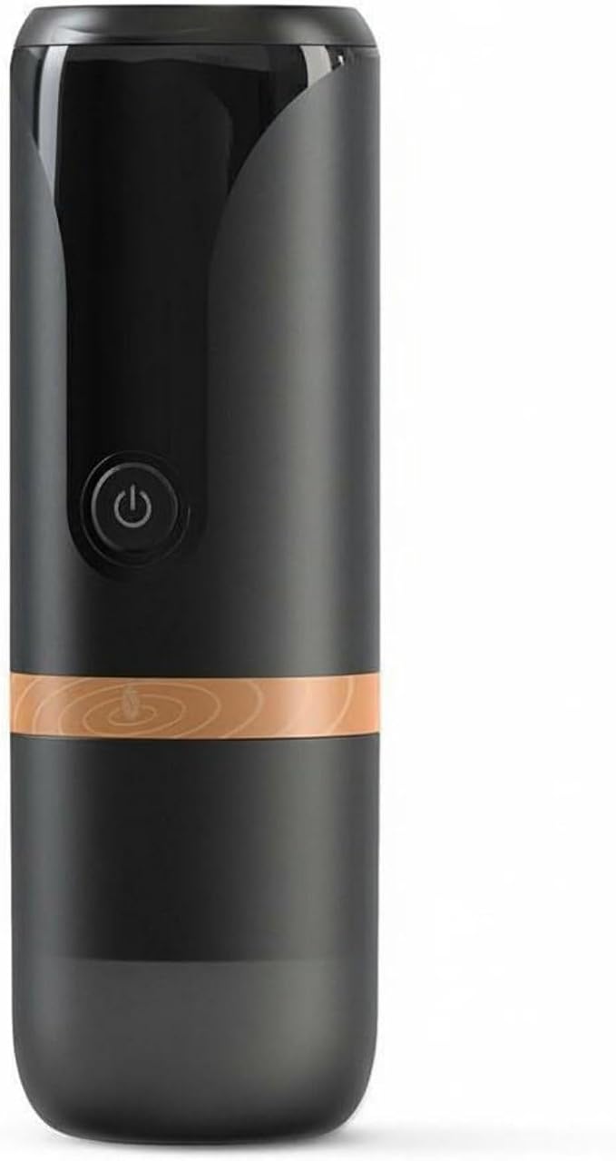 Amagogo Portable Espresso Machine Compact Coffee Maker Capsule Brewer Ground Coffee Maker Grade Portable Design Suitable for trips office use by Unknown