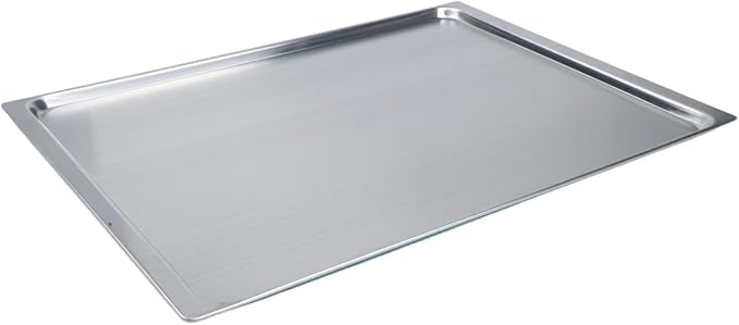 Aluminum Baking Tray 17 X 12 In Cookie Sheet Pan For Bread, Cake And Pastry Baking, Food Safe Oven Bakeware With Rolled Edges, Silver, 1 Pack, Warp Resistant - Image 6