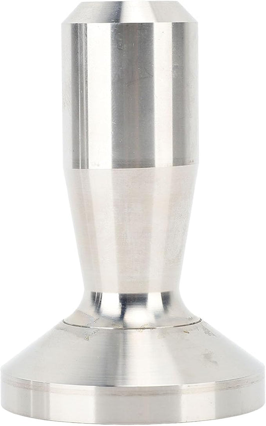 58mm Espresso Tamper, Professional Stainless Steel Coffee Press Tool with Ergonomic Handle for Barista and Home Use