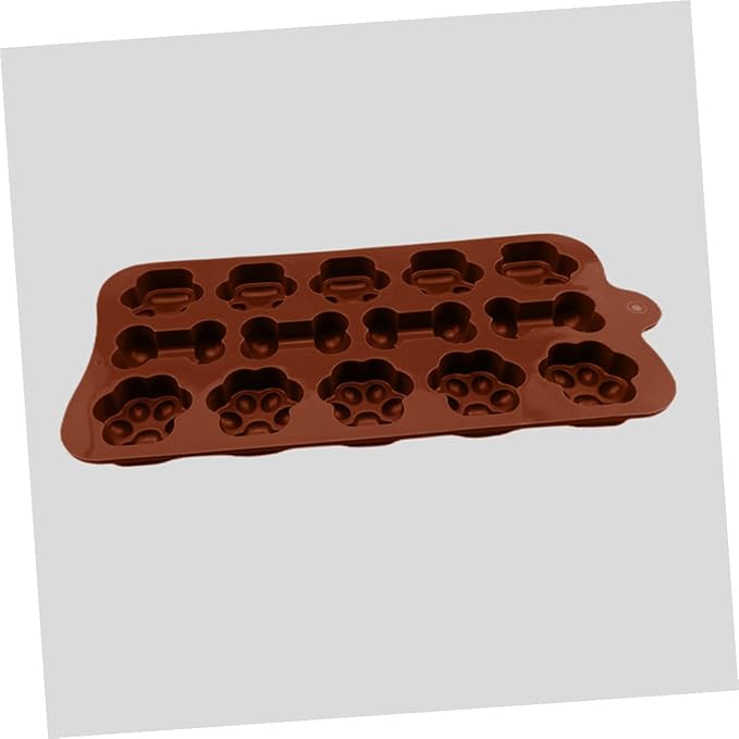 Adorable Silicone Chocolate Mold for DIY Candy Baking Tear- Candy Bar Molds with Cat Claw Bone Shapes Non-stick Silicone Kitchen Bakeware