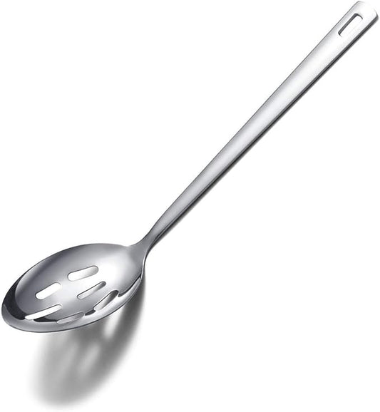 Berglander Stainless Steel Slotted and Basting Spoon, Heat Resistant, Non-Stick, Dishwasher Safe, Easy to Clean by Berglander
