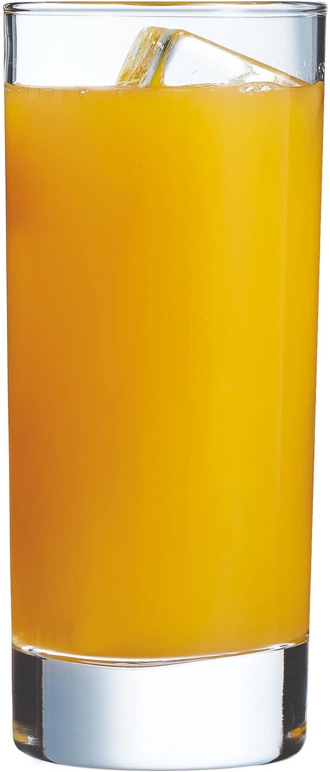 Arcoroc - Collection Iceland - 6 tall glasses 29 cl in glass - Professional use - Ideal for longdrinks by Arcoroc