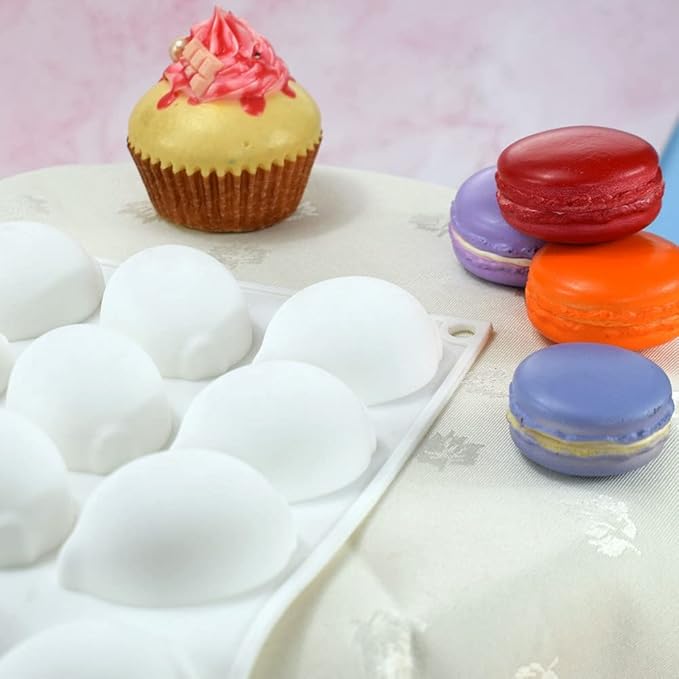 Silicone Mold Baking Pan Non-Stick Baking Pastry Chocolate Cake Dessert DIY Decoration Tools (Lemon V_11.8x6.8x0.11 inch)