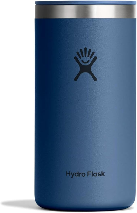 Hydro Flask Travel Coffee Cup – Insulated Stainless Steel, Non-Spill, Leak Proof To-Go Tumbler 16 Oz Harbor Blue by Unknown