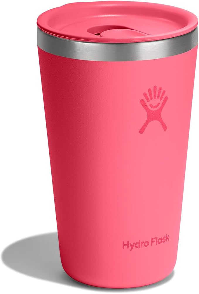Hydro Flask All Around Tumbler Press-In Lid, Insulated Travel Mug, Stainless Steel Coffee Cup 16 Oz Popstar Pink - Image 2