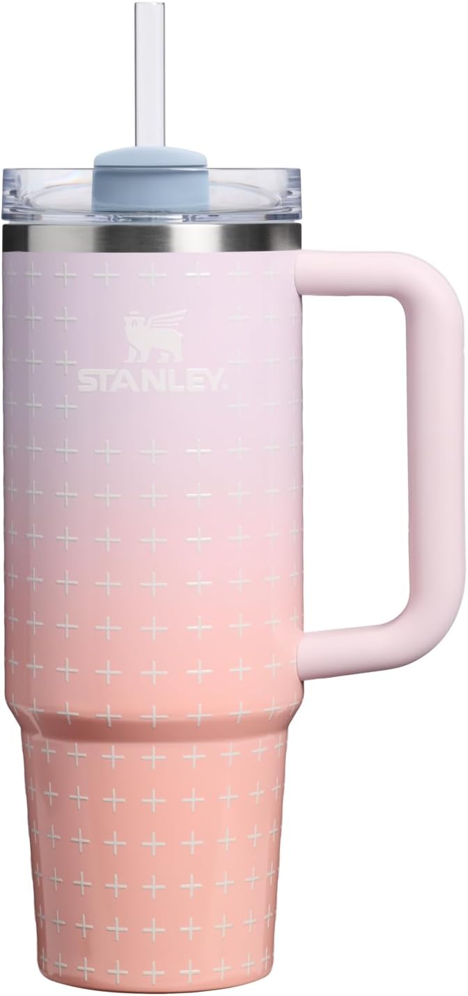 STANLEY Quencher H2.0 Flow State Tumbler, 30 oz, Sorbet Plus | Handle and Straw | 3-Position Lid | Cup Holder Compatible for Travel | Insulated Stainless Steel Cup | BPA-Free by Unknown