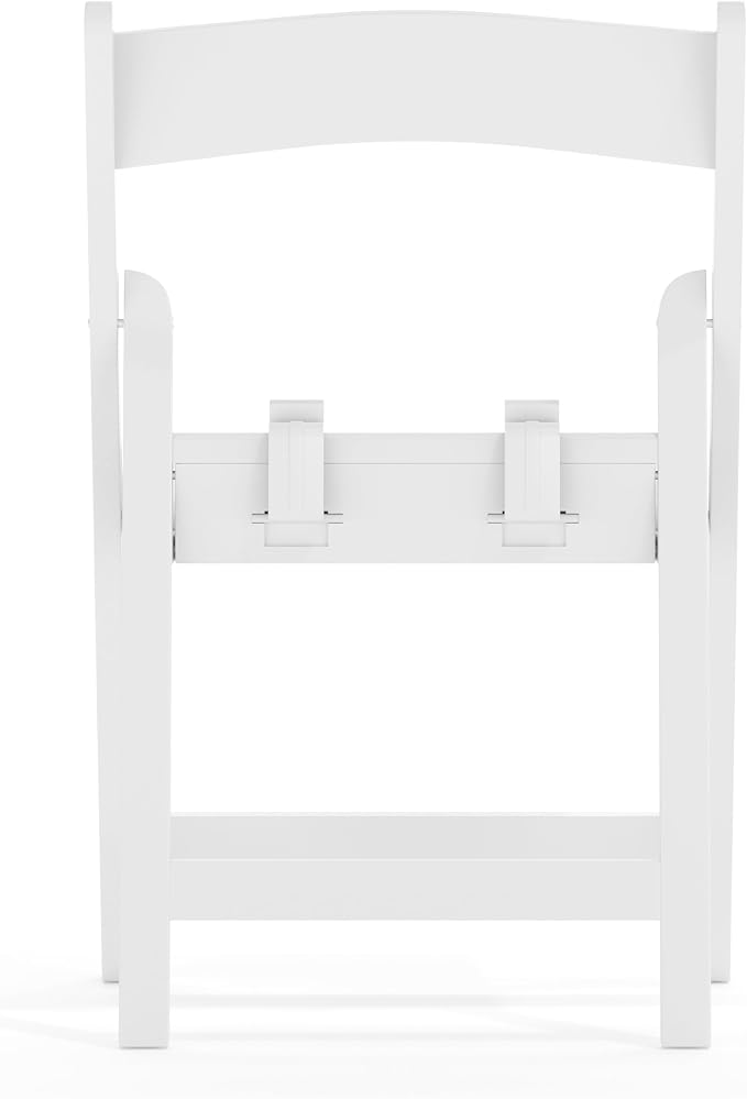 Flash Furniture Hercules Series Kids Padded Folding Chairs for Children, Children's Event Seats with 264-lb. Static Weight Capacity, Set of 11, White | White Vinyl Padded Seat - Image 11