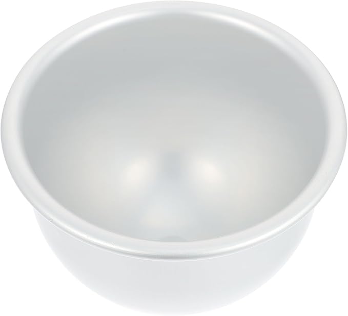 Creative Semi-sphere Cake Mold Deep round Baking Pan for Doll Princess Cake Making, Food-grade Aluminum Oven Mold for Home Baking by EXHUMKY