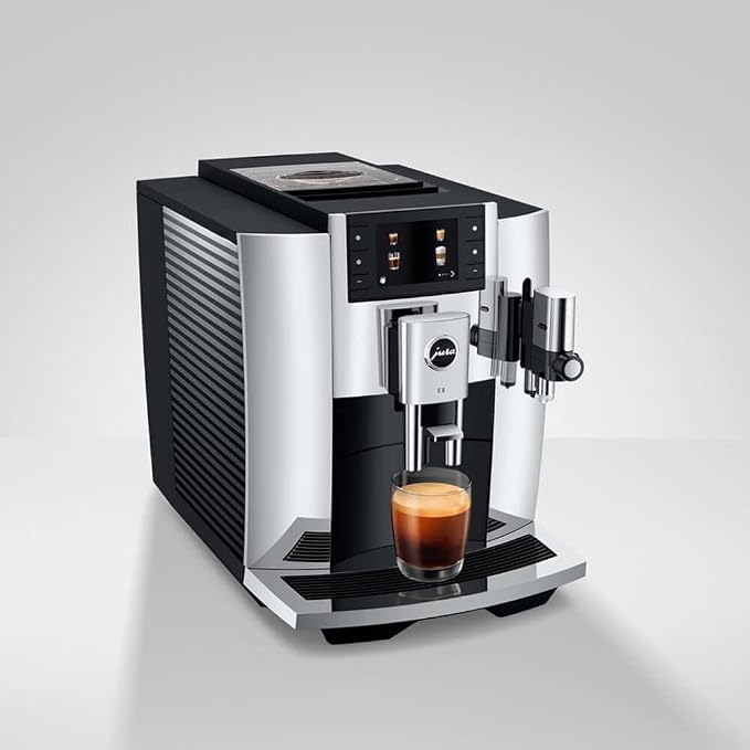 Jura 1564699 E8 Automatic Coffee Machine - Chrome - Certified Factory Refurbished | Chrome, Factory - Image 6