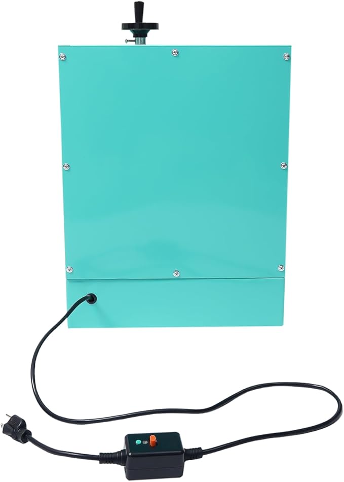 Cake Decorating Machine, 4-12 inch Cake Cream Spreading Coating Smearing Machine Cream Smooth Coating Decoration with Adjustable Spatula Turntable for Cake Shops, Dessert Shops (Green)