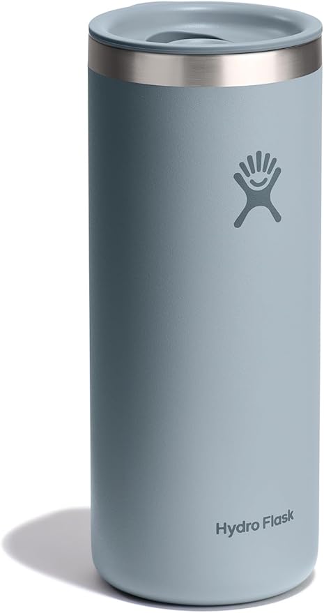 Hydro Flask Travel Coffee Cup – Insulated Stainless Steel, Non-Spill, Leak Proof To-Go Tumbler 20 Oz Shale Gray - Image 2