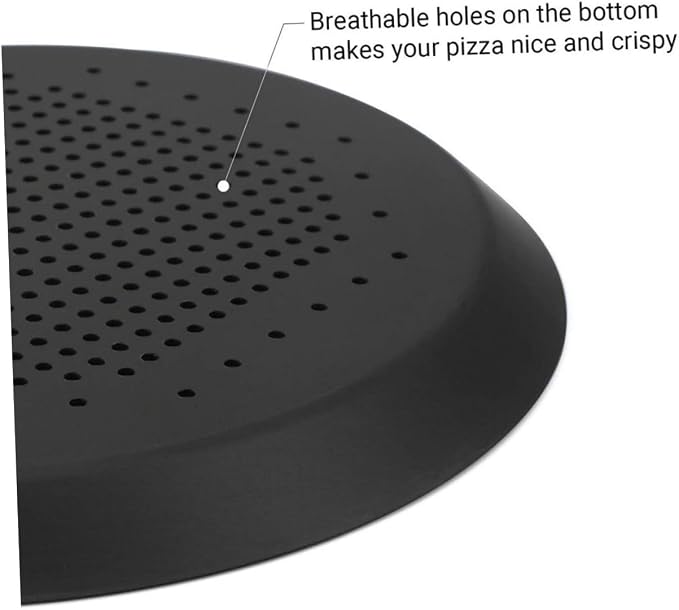 1pc Round Cake Baking Pan Nonstick Kitchen Bakeware for Pizza Pancakes and Desserts and Versatile Bakeware for Savory and Sweet Treats - Image 7