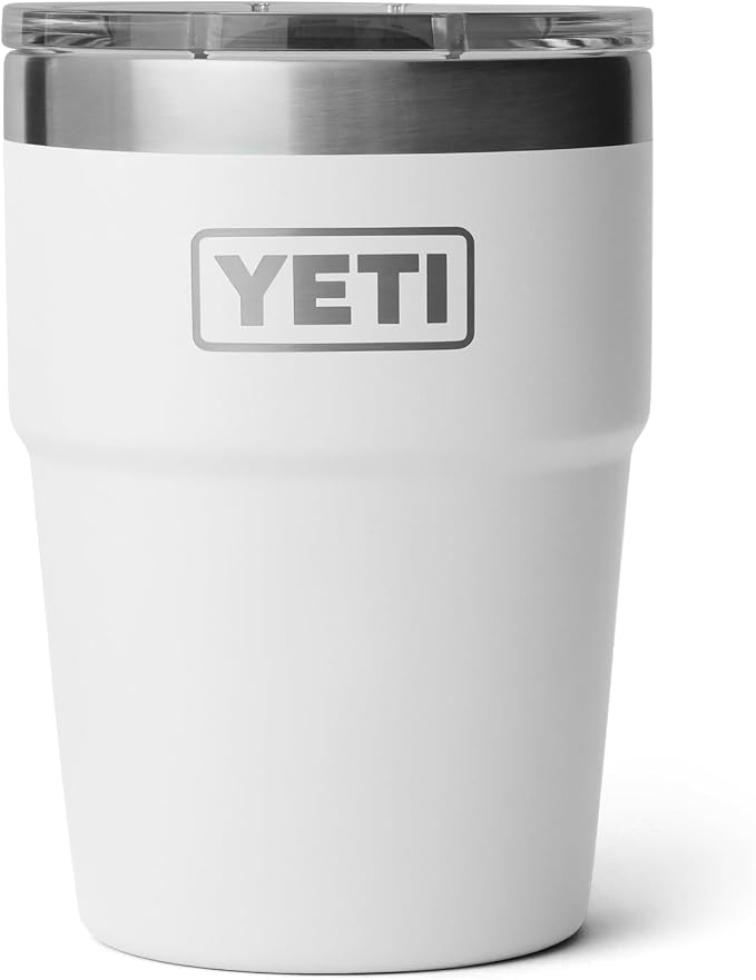 YETI Rambler 16 oz Stackable Tumbler, Vacuum Insulated, Stainless Steel with MagSlider Lid | Stackable by YETI