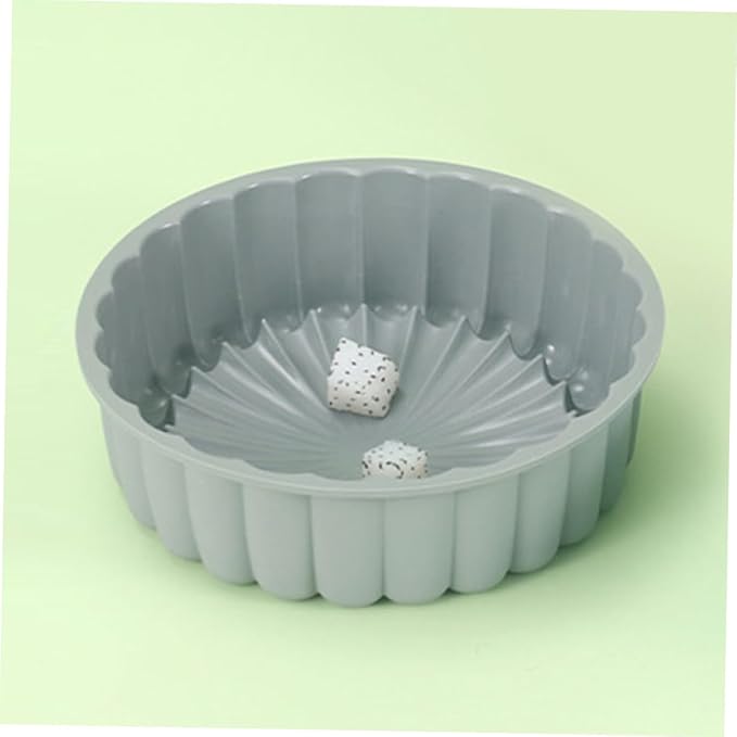Zerodeko 2pcs Food-grade Silicone Fluted Cake Pan High-temperature Baking for Cheesecakes Tart Pies Shortcakes Elegant Design for Versatile Dessert Creation - Image 6