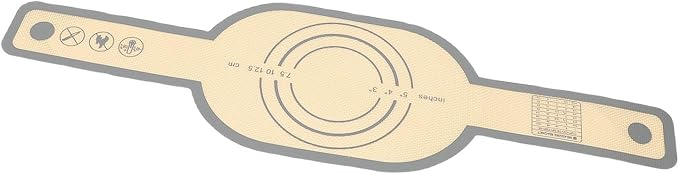 Pssopp Silicone Baking Mat with Long Handle Silicone Bread Sling Reusable Non Stick Baking Mat for Dutch Oven Bread and Cookies Heat up to 500F Food Grade Machine Washable 15 x 56cm - Image 5