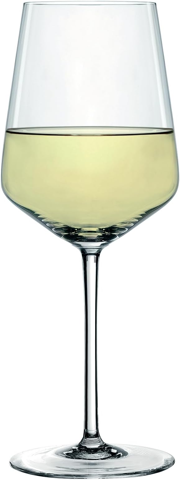 Spiegelau Style Crystal White Wine Glasses Gift Set, Elegant Stemmed Wine Glasses, Stylish Glassware for Dinner Party, Home Bar, Wedding Gifts, Birthday Gifts, Hosting Essentials, 15.5 oz, Set of 4 - Image 11