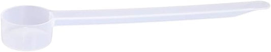 Plastic Measuring Scoop, (5 cc | 1 teaspoon | 5 mL) Long Handle Spoons for Powders, Granules, Coffee, Pet Food, Baking Supplies, Protein and Other Dry Goods, BPA Free (Set of 500)