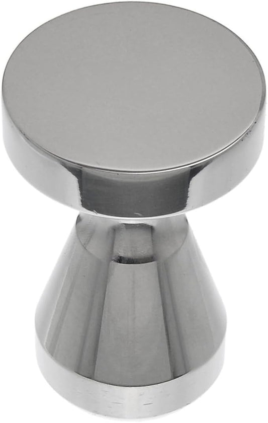 BESPORTBLE Professional Stainless Steel Coffee Tamper Flat Base Ergonomic Grip Espresso Bean Press Tool for Even Extraction Compatible with All Machines