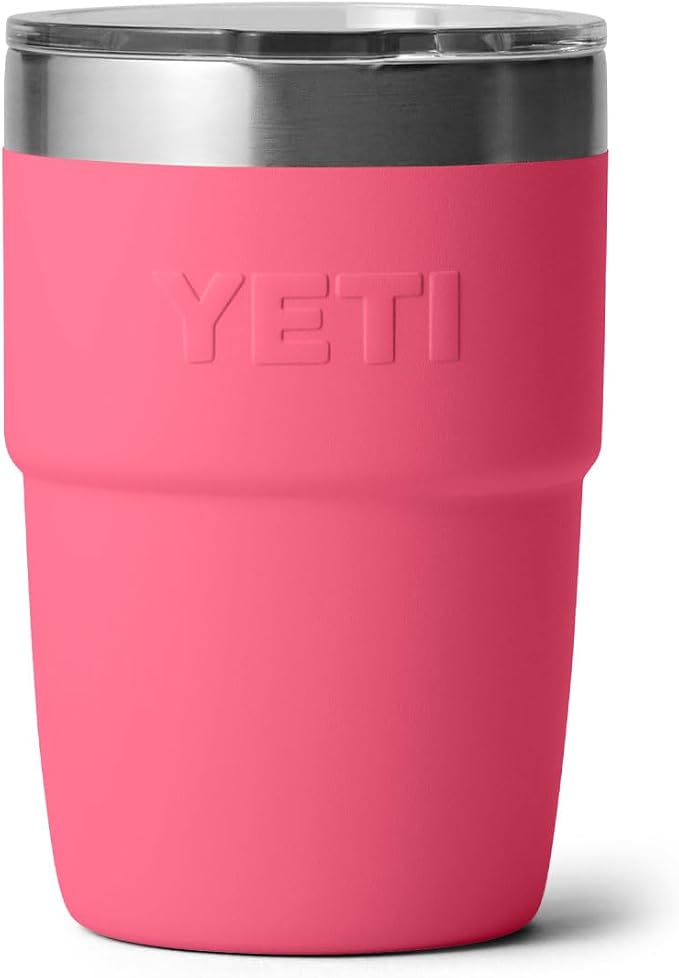 YETI Rambler 8 oz Insulated Coffee Mug with Lid - Stackable Double-Wall Vacuum Insulated Coffee Cup - DuraSip Ceramic Lining - Barista-Friendly Design - Stainless Steel - Dishwasher Safe - Image 6