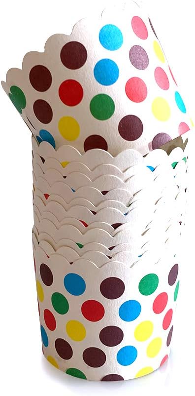 Large Paper Cake Baking Cup Cupcake Muffin Cases diameter 6cm,Set of 100 - Image 7