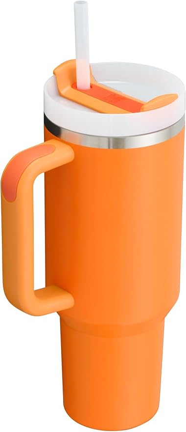 STANLEY Quencher H2.0 Flow State Tumbler, 40 oz, Goldenrod | Handle and Straw | 3-Position Lid | Cup Holder Compatible for Travel | Insulated Stainless Steel Cup | BPA-Free - Image 3