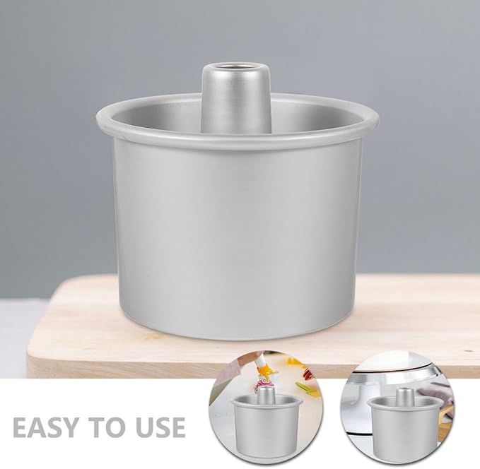 3pcs 6-inch round Aluminium Alloy Cake Pans with Removable Bottoms, High-sided Metal Chiffon and Cheesecake Molds for Baking, Dessert Rings Set for Home and Professional Use - Image 4