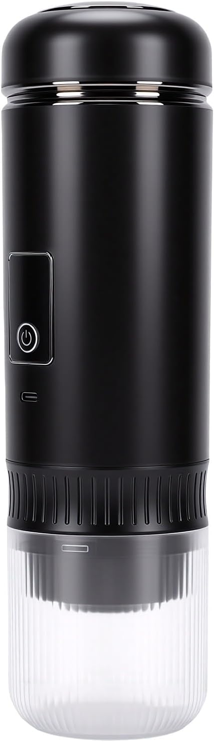 Jiawu Travel Coffee Maker Portable Electric Machine for Home Office, Lightweight Compact Design, 200ml Capacity, 7800mAh Battery - Image 9