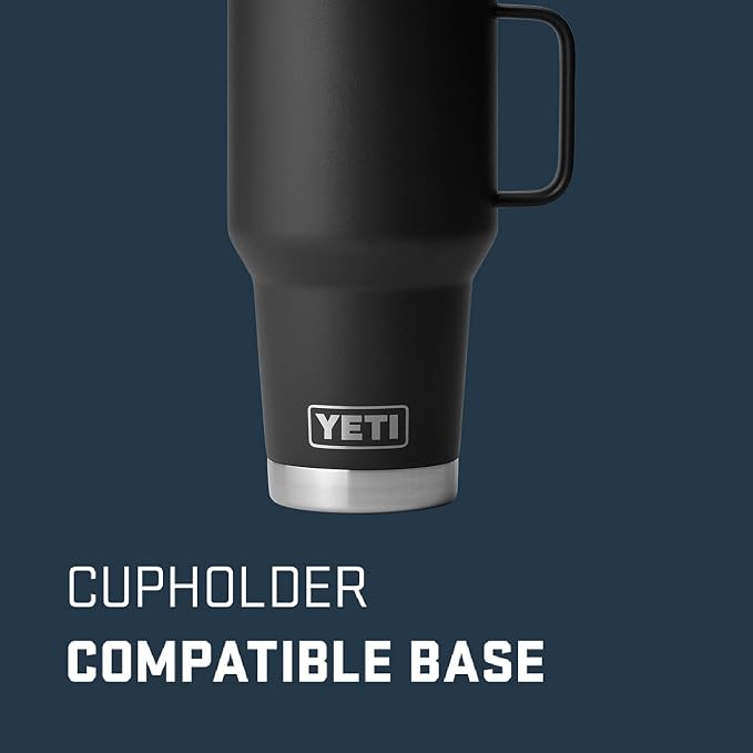 YETI Rambler 30 oz Travel Mug, Stainless Steel, Vacuum Insulated with Stronghold Lid - Image 2