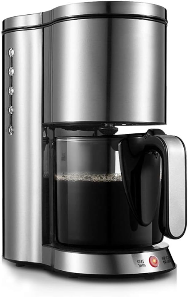 Automatic Coffee Machine Dual-Use Bean and Powder Maker, Large Capacity Stainless Steel for Brewing Coffee and Tea by Unknown