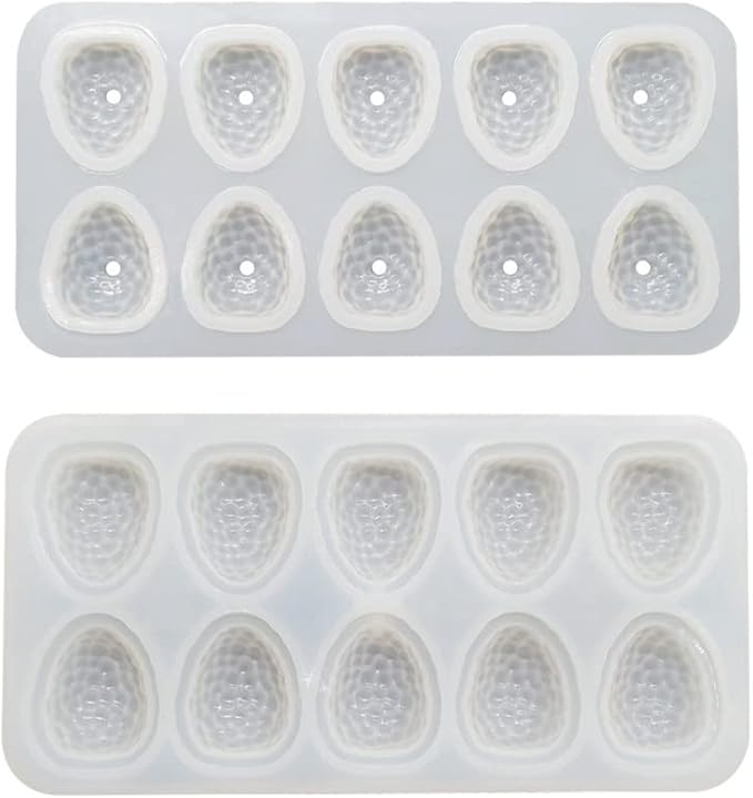 Silicone Mold Baking Pan Non-Stick Baking Pastry Chocolate Cake Dessert DIY Decoration Tools (Raspberry Z_7.8x4x0.14 inch)
