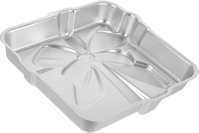 STOBAZA Box Shape Cake Baking Pan Aluminum Alloy Mold Reusable for Cakes Pies Bread to Store Bakery Tools Kitchen Accessories by EaseLiving