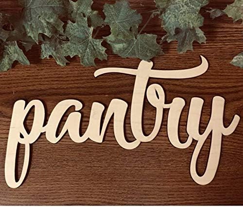 Pantry Wood Sign Wall Decor (10" x 5.5") - Image 3