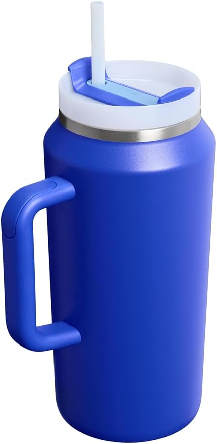 STANLEY Quencher H2.0 Flow State Tumbler, 64 oz, Cobalt | Handle and Straw | 3-Position Lid | Large Capacity for Travel & Sports| Insulated Stainless Steel Cup | BPA-Free - Image 3